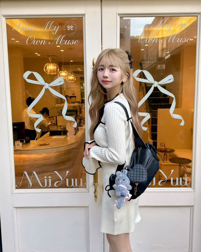 Lylana オープン ショート ワンピース